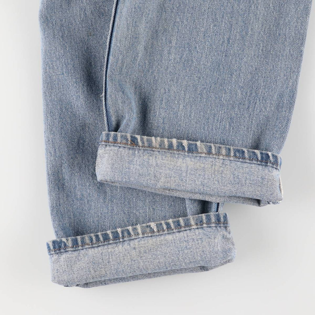 Levi's 505 REGULAR FIT tapered denim pants for men, size w34 cotton blue type Vintage Second Hand