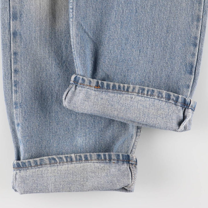 Levi's 505 REGULAR FIT tapered denim pants for men, size w34 cotton blue type Vintage Second Hand