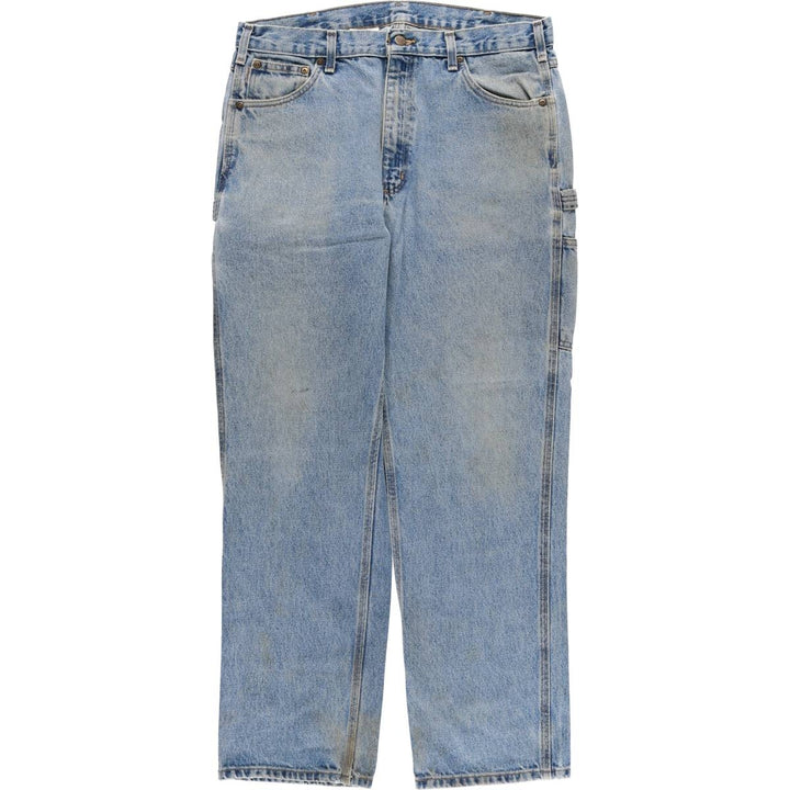Carhartt Relaxed Fit Denim Painter Pants, Men's Size 36 cotton blue type Vintage Second Hand