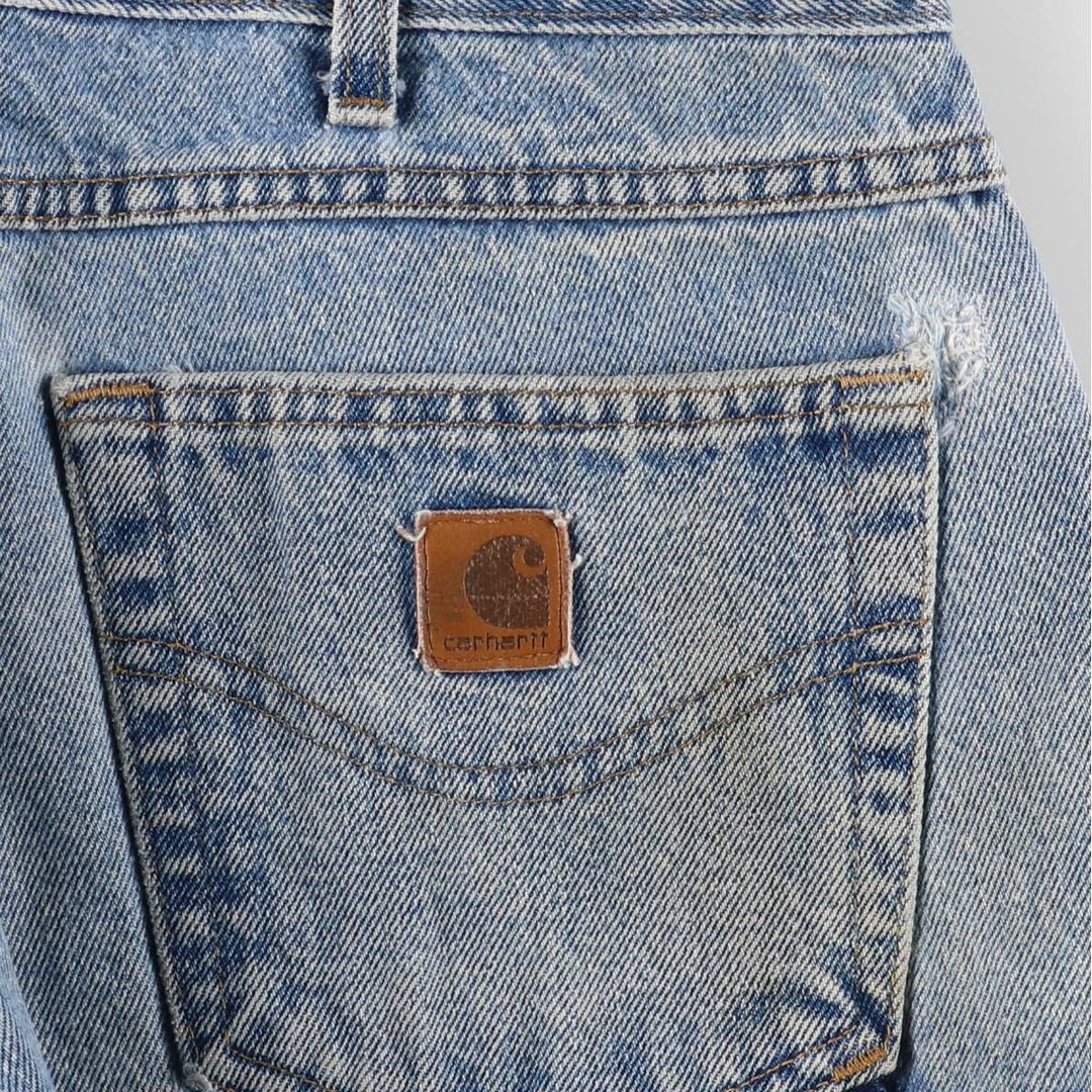 Carhartt Relaxed Fit Denim Painter Pants, Men's Size 36 cotton blue type Vintage Second Hand