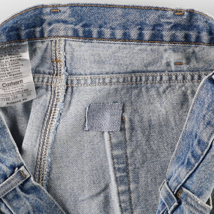 Carhartt Relaxed Fit Denim Painter Pants, Men's Size 36 cotton blue type Vintage Second Hand