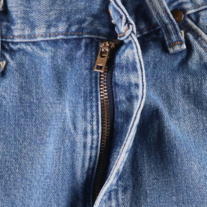 80s-90'S Wrangler Straight Denim Pants, Made in USA, Men's, W34, Vintage cotton blue type Vintage Second Hand