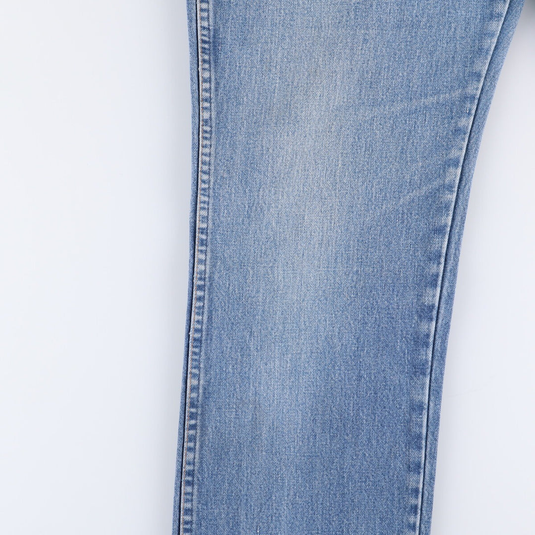 80s-90'S Wrangler Straight Denim Pants, Made in USA, Men's, W34, Vintage cotton blue type Vintage Second Hand