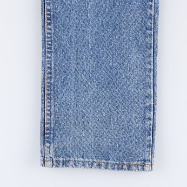80s-90'S Wrangler Straight Denim Pants, Made in USA, Men's, W34, Vintage cotton blue type Vintage Second Hand