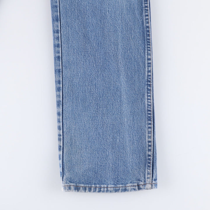 80s-90'S Wrangler Straight Denim Pants, Made in USA, Men's, W34, Vintage cotton blue type Vintage Second Hand