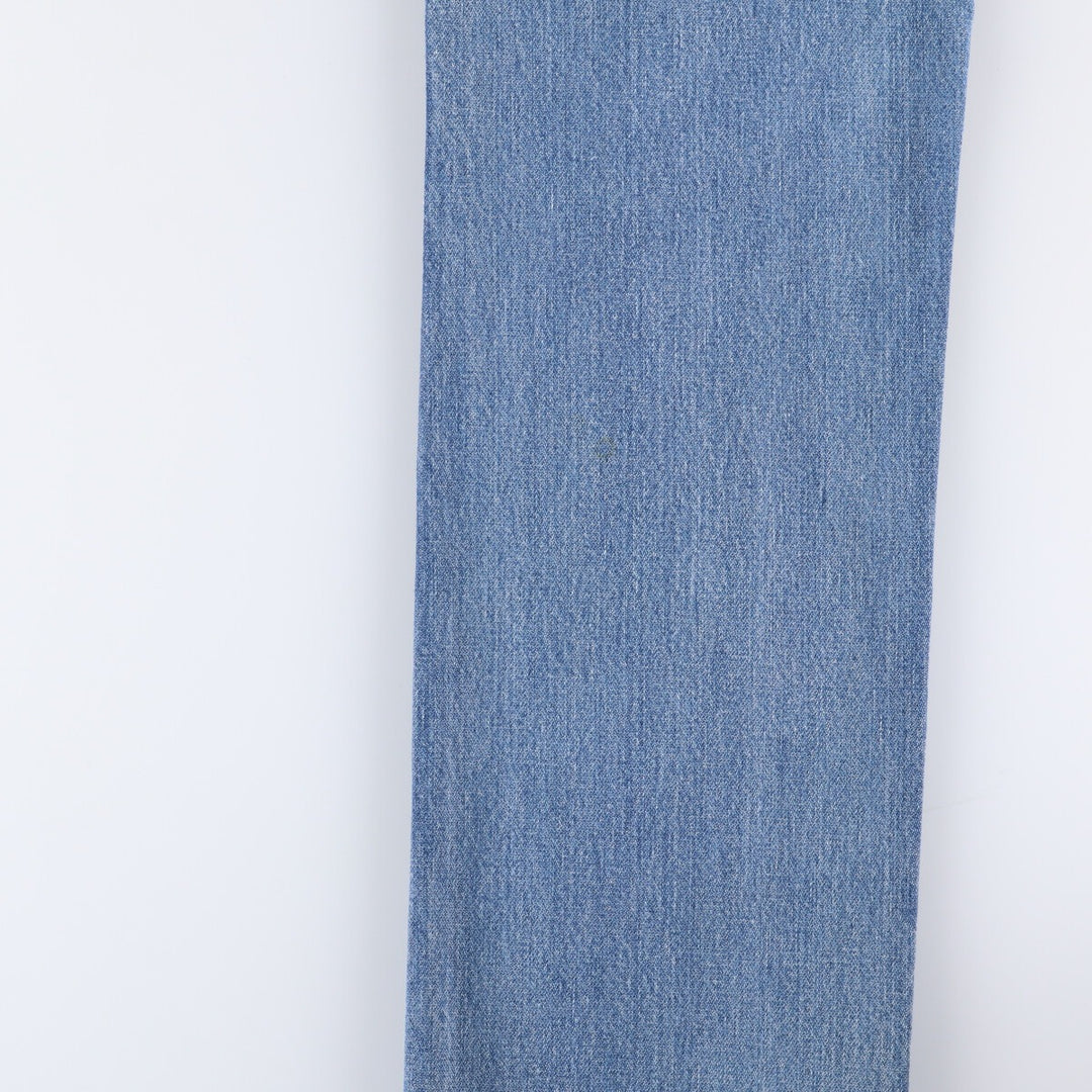 80s-90'S Wrangler Straight Denim Pants, Made in USA, Men's, W34, Vintage cotton blue type Vintage Second Hand