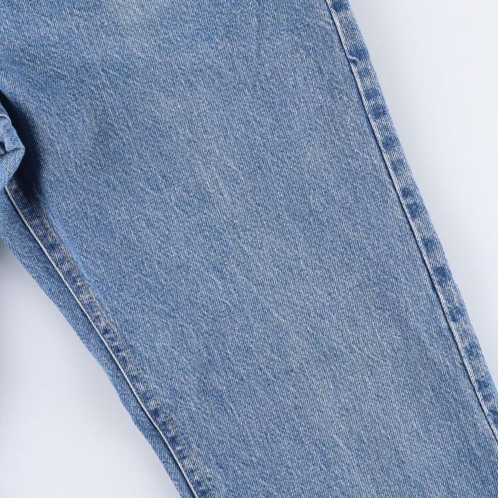 90'S Lee Straight Denim Pants Made in USA Men's W35 Vintage cotton blue type Vintage Second Hand