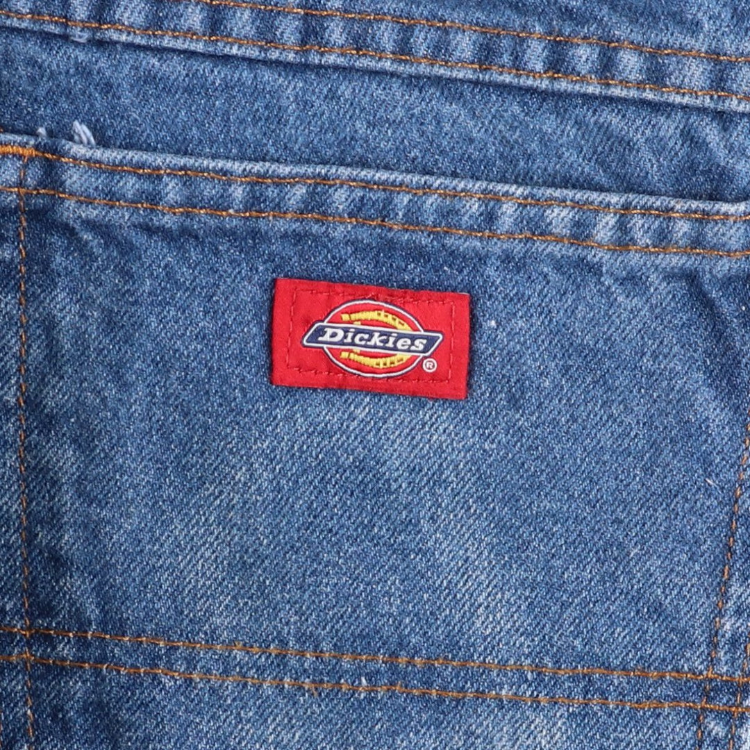 Dickies Straight Denim Pants for Men, W34 equivalent cotton blue type Vintage Second Hand