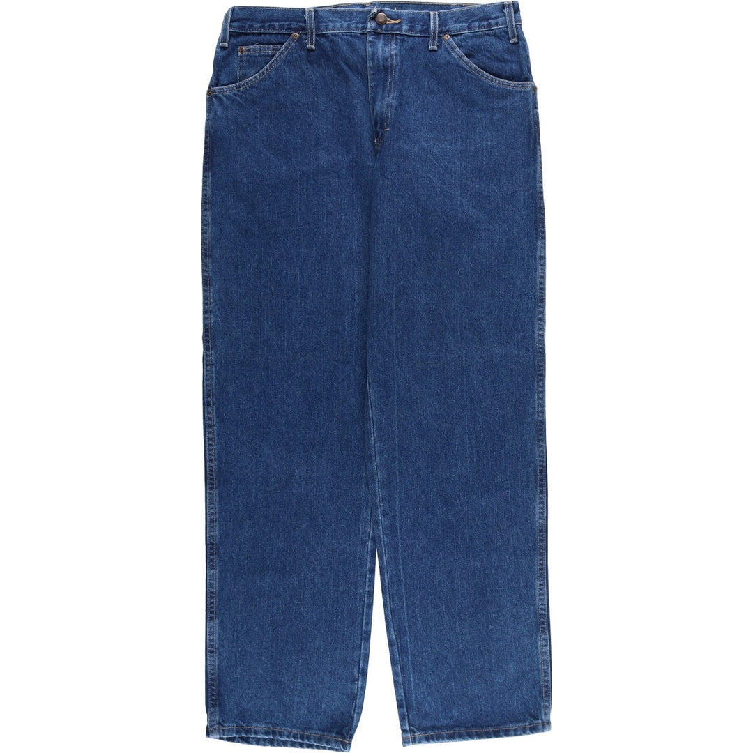 Dickies Straight Denim Pants for Men, W35 cotton blue type Vintage Second Hand