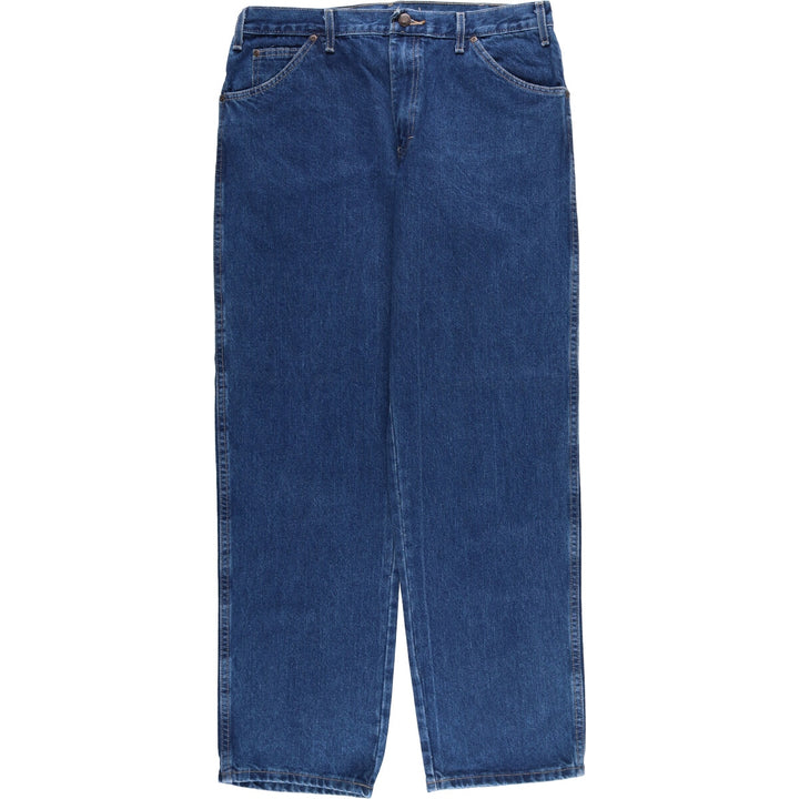 Dickies Straight Denim Pants for Men, W35 cotton blue type Vintage Second Hand