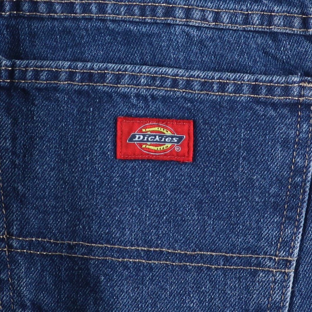 Dickies Straight Denim Pants for Men, W35 cotton blue type Vintage Second Hand