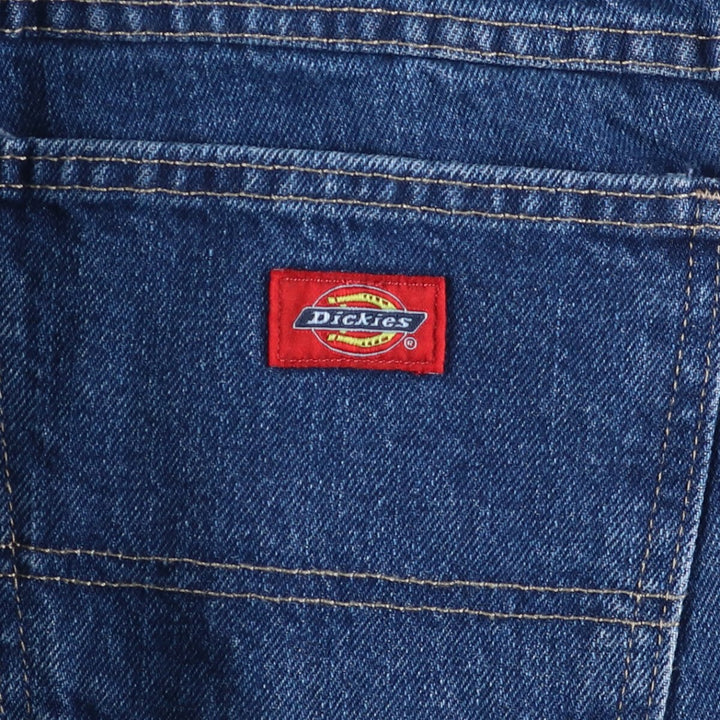 Dickies Straight Denim Pants for Men, W35 cotton blue type Vintage Second Hand