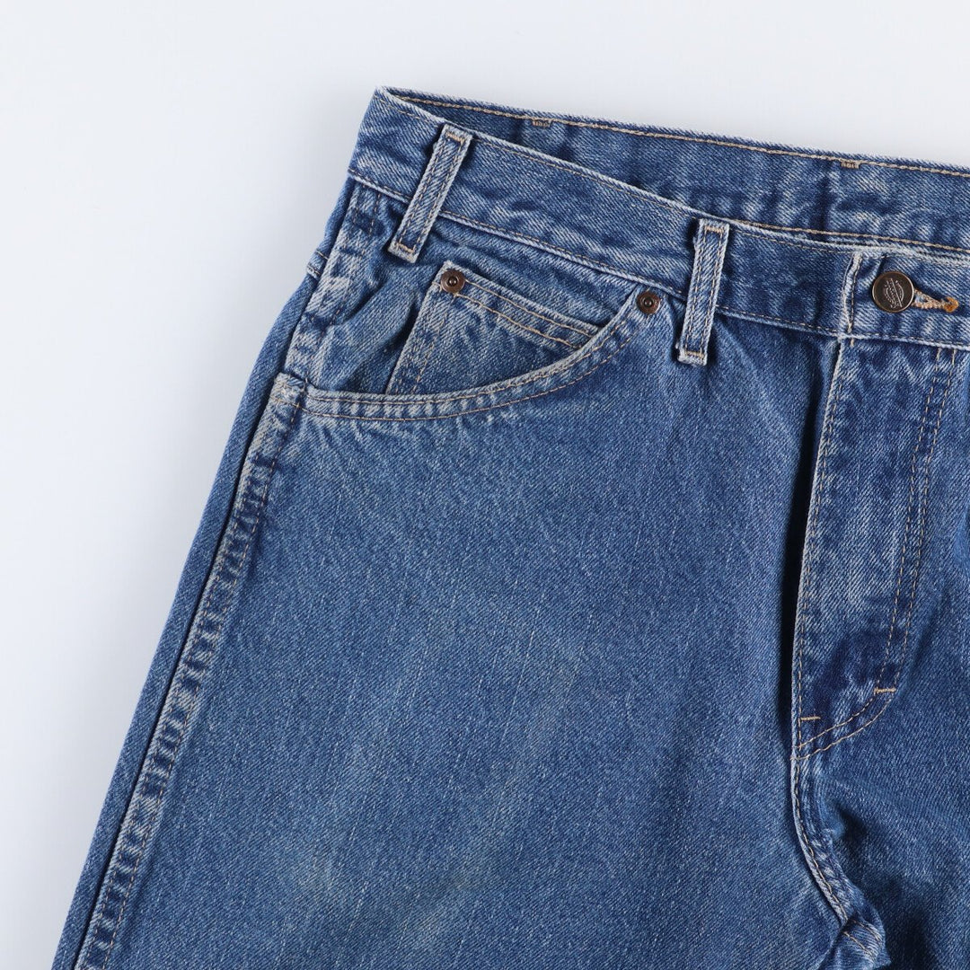 Dickies Straight Denim Pants for Men, W32 equivalent cotton blue type Vintage Second Hand