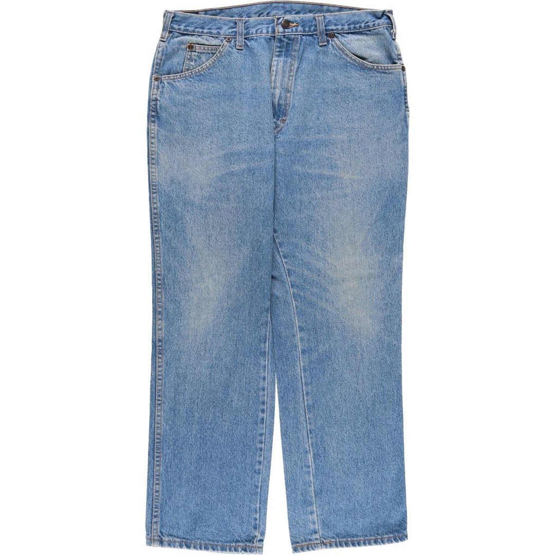 90'S Dickies Men's Straight Denim Pants, Size W33 cotton blue type Vintage Second Hand