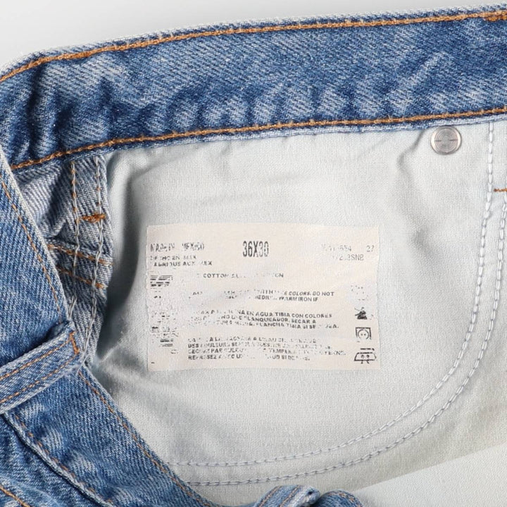 90'S Dickies Men's Straight Denim Pants, Size W33 cotton blue type Vintage Second Hand