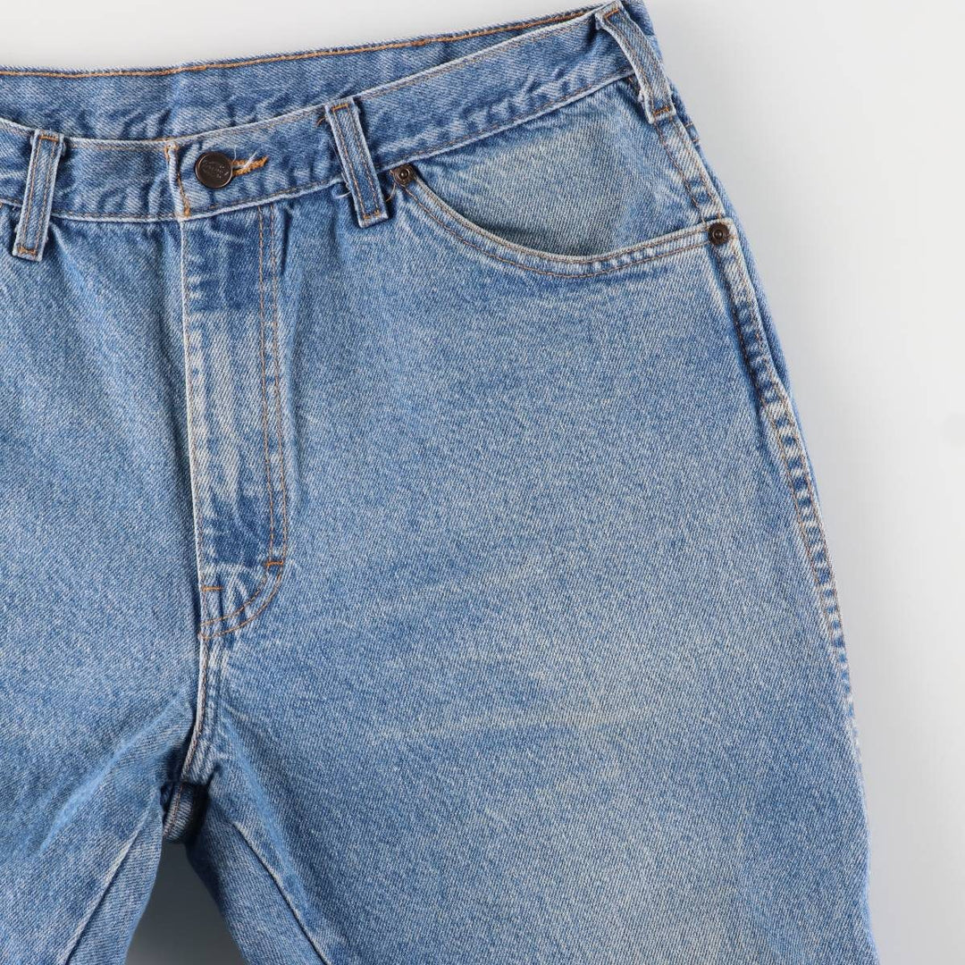 90'S Dickies Men's Straight Denim Pants, Size W33 cotton blue type Vintage Second Hand