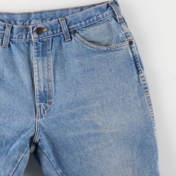 90'S Dickies Men's Straight Denim Pants, Size W33 cotton blue type Vintage Second Hand