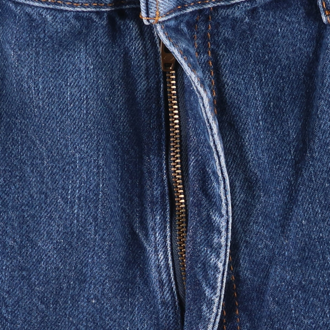 Dickies Straight Denim Pants for Men, W34 equivalent unclear blue type Vintage Second Hand