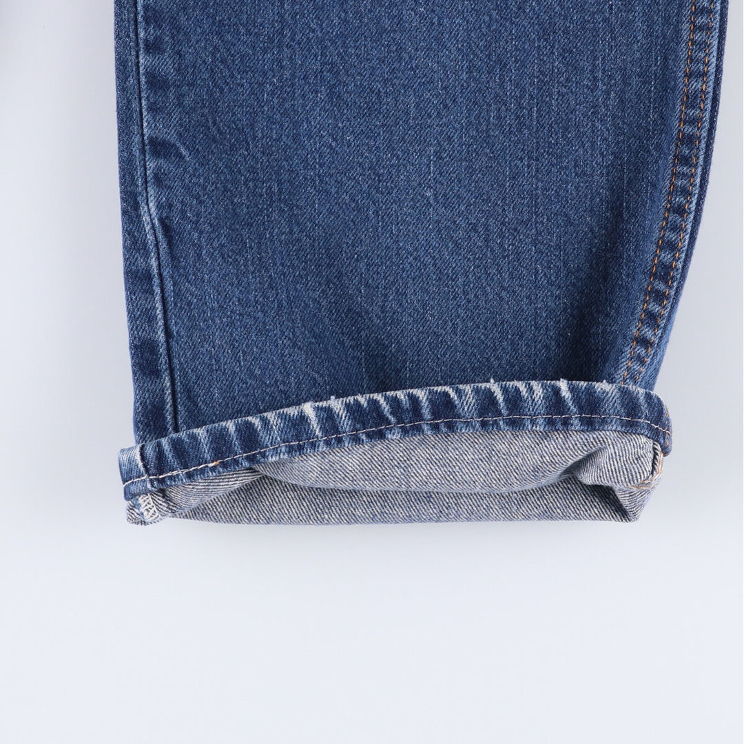 Dickies Straight Denim Pants for Men, W34 equivalent unclear blue type Vintage Second Hand