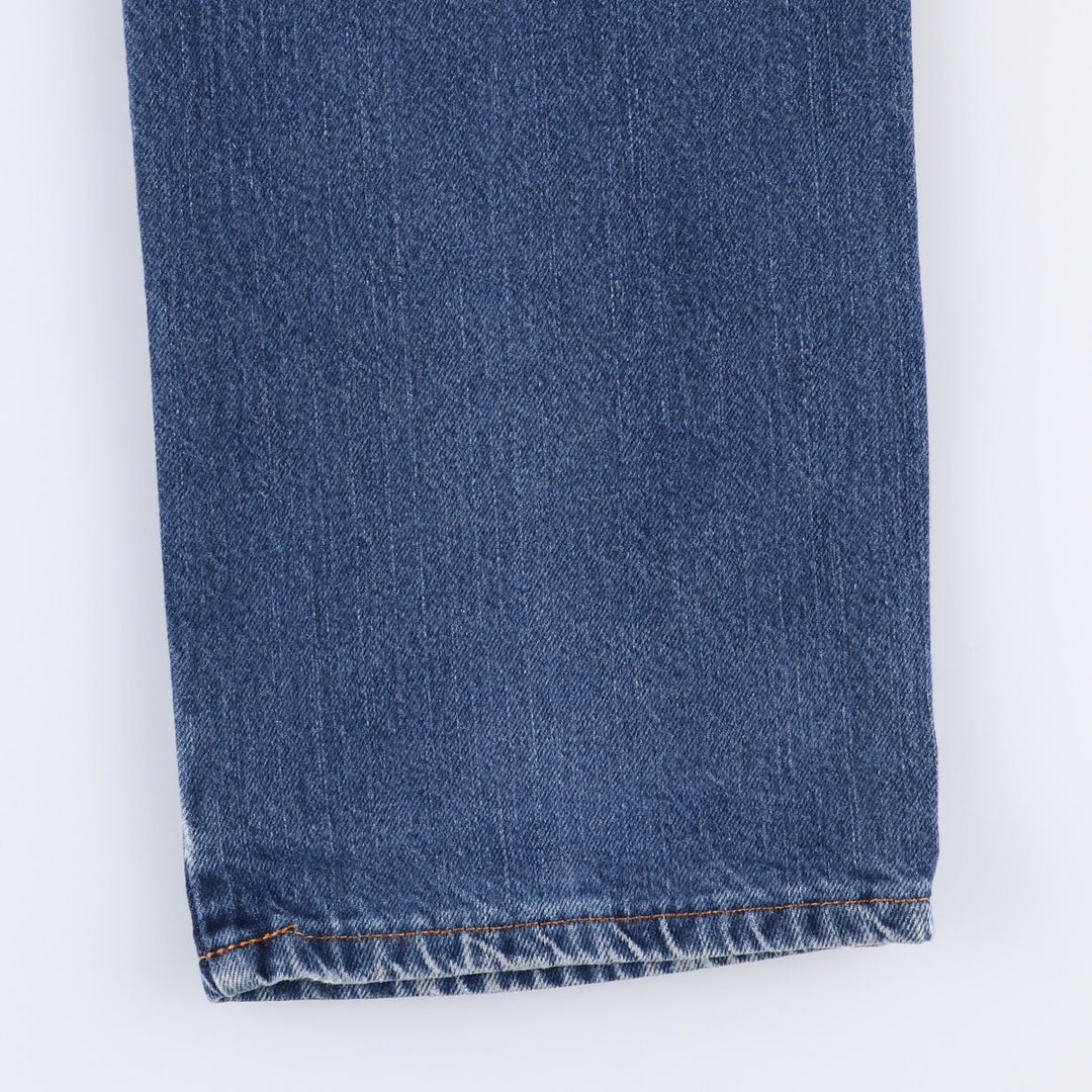 Dickies Straight Denim Pants for Men, W34 equivalent unclear blue type Vintage Second Hand