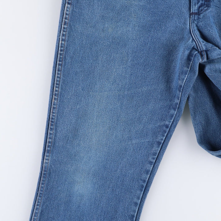 80s-90'S Wrangler Straight Denim Pants, Made in USA, Men's, W36, Vintage unclear blue type Vintage Second Hand