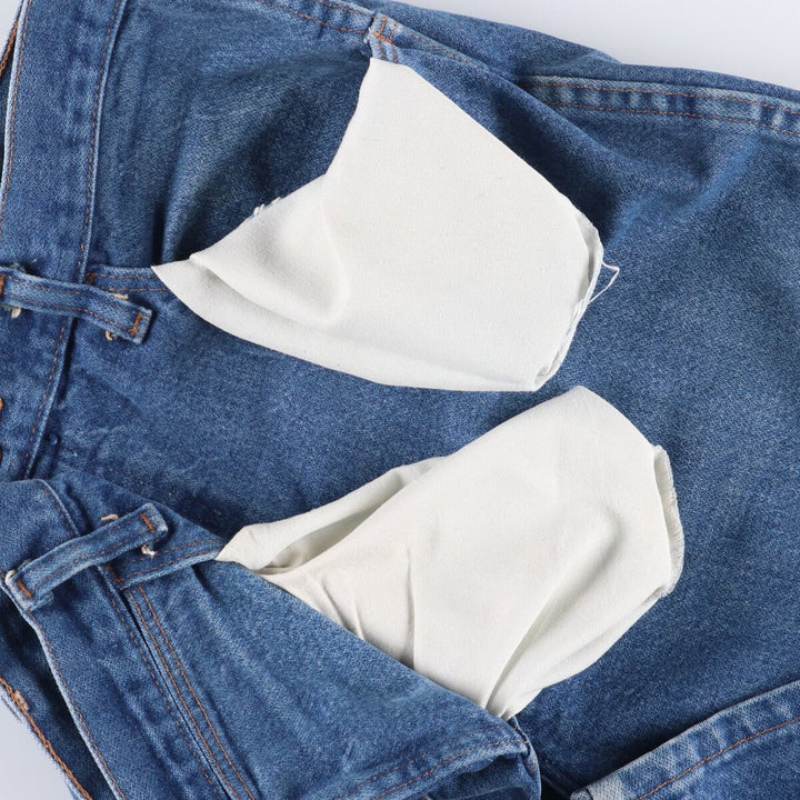 80s-90'S Wrangler Straight Denim Pants, Made in USA, Men's, W36, Vintage unclear blue type Vintage Second Hand