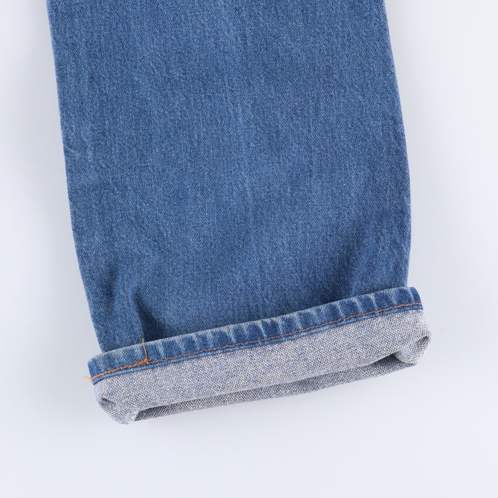 80s-90'S Wrangler Straight Denim Pants, Made in USA, Men's, W36, Vintage unclear blue type Vintage Second Hand