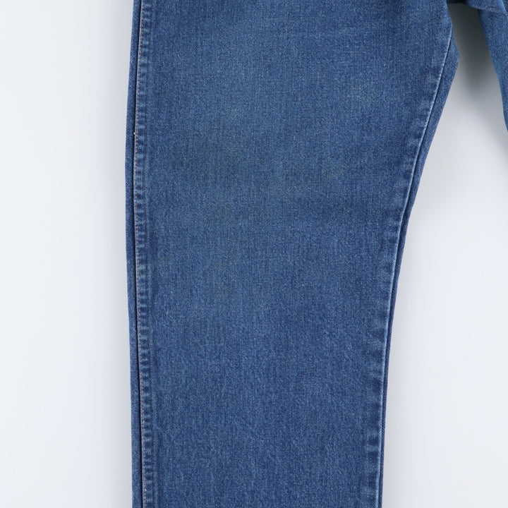 80s-90'S Wrangler Straight Denim Pants, Made in USA, Men's, W36, Vintage cotton blue type Vintage Second Hand