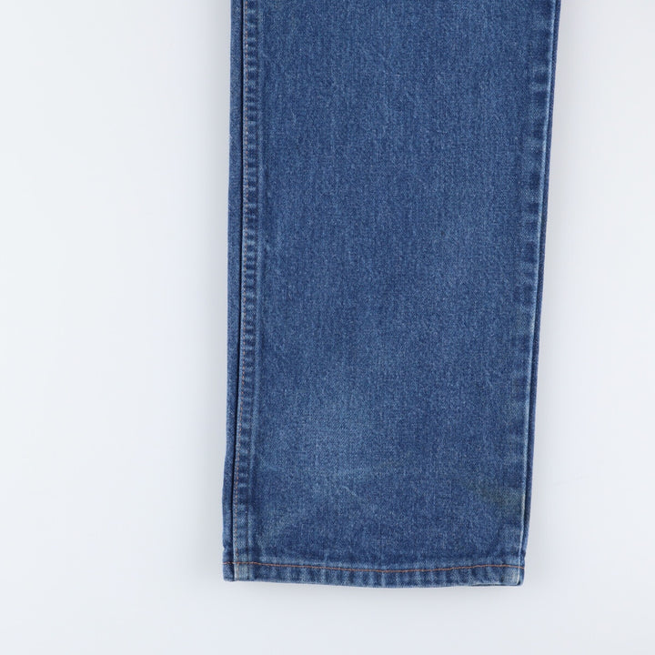 80s-90'S Wrangler Straight Denim Pants, Made in USA, Men's, W36, Vintage cotton blue type Vintage Second Hand