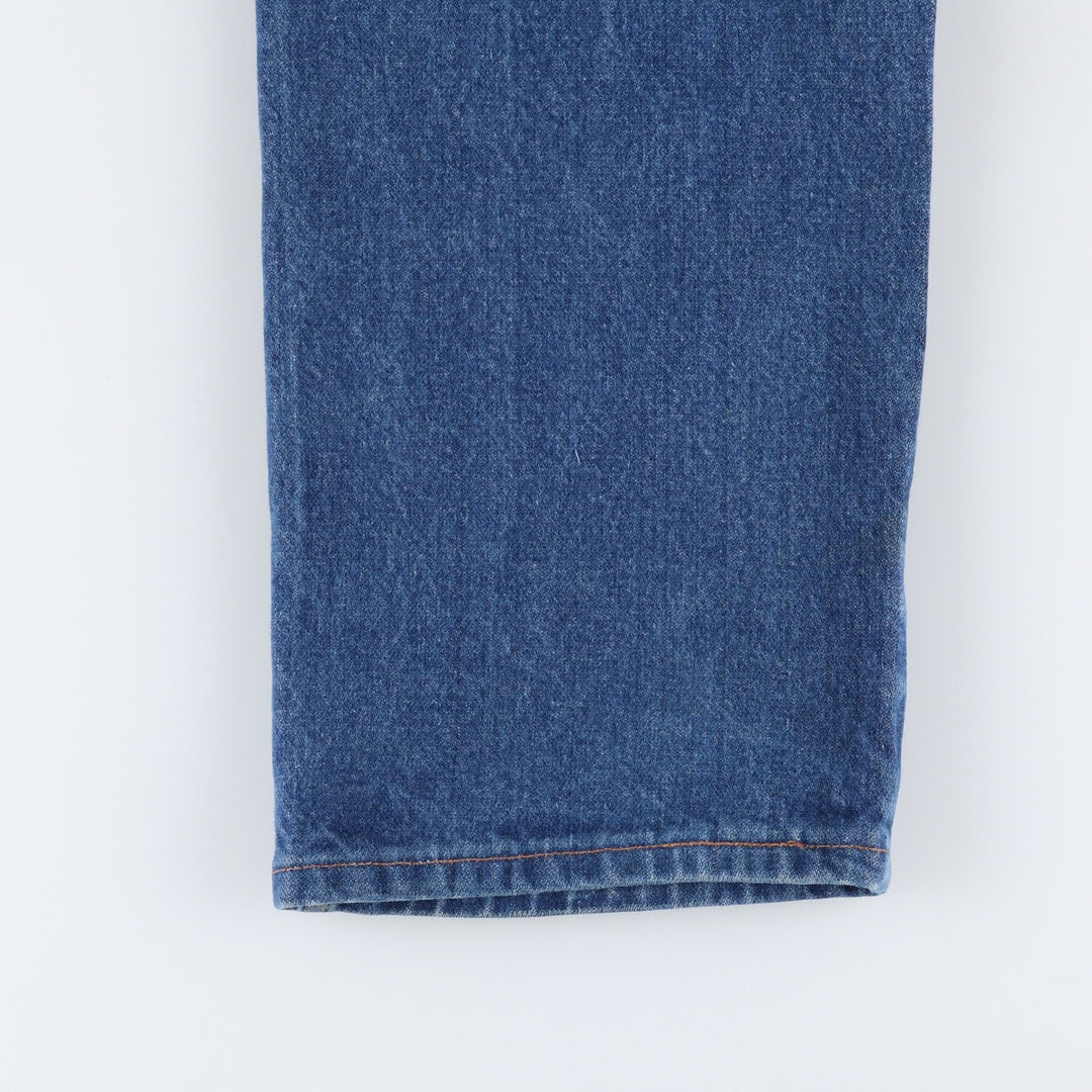 80s-90'S Wrangler Straight Denim Pants, Made in USA, Men's, W36, Vintage cotton blue type Vintage Second Hand