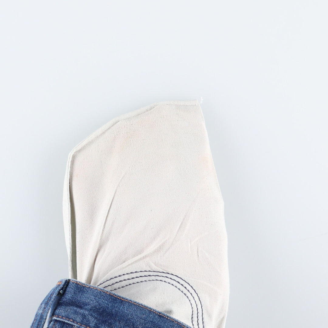 80s-90'S Wrangler Straight Denim Pants, Made in USA, Men's, W36, Vintage cotton blue type Vintage Second Hand