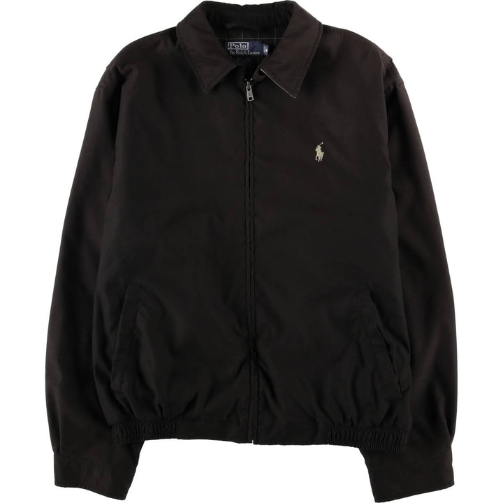 Ralph Lauren POLO by Ralph Lauren Swing Top Sports Jacket Men's M polyester brown type Vintage Second Hand