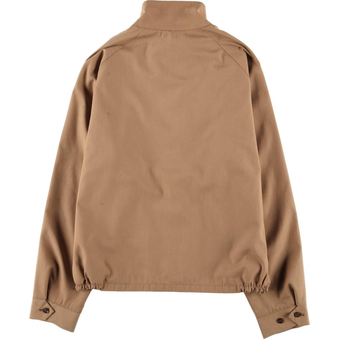 70's Sears SPORTSWEAR Harrington Jacket Swing Top Men's Size L unclear beige type brown Vintage Second Hand