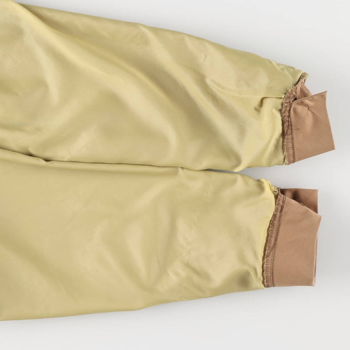 70's Sears SPORTSWEAR Harrington Jacket Swing Top Men's Size L unclear beige type brown Vintage Second Hand