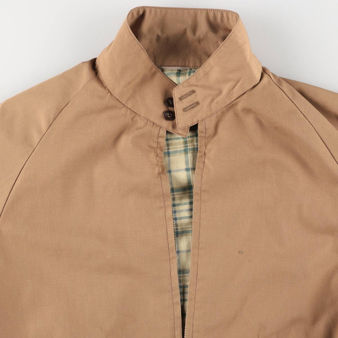 70's Sears SPORTSWEAR Harrington Jacket Swing Top Men's Size L unclear beige type brown Vintage Second Hand