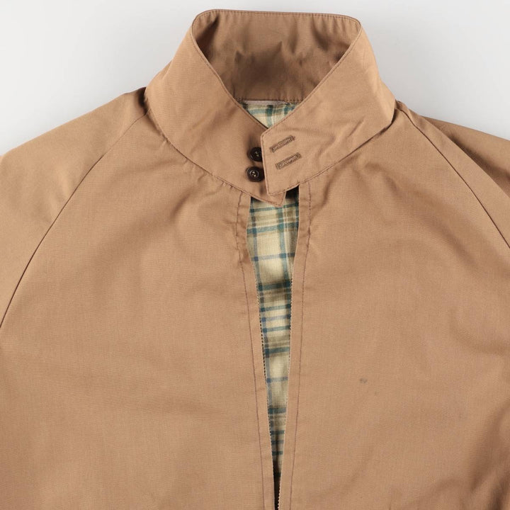 70's Sears SPORTSWEAR Harrington Jacket Swing Top Men's Size L unclear beige type brown Vintage Second Hand