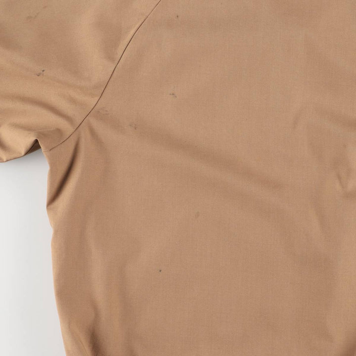 70's Sears SPORTSWEAR Harrington Jacket Swing Top Men's Size L unclear beige type brown Vintage Second Hand