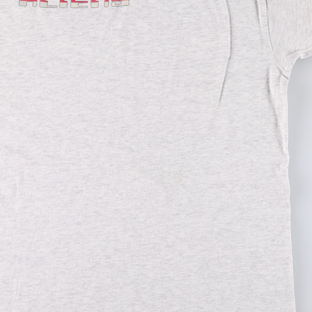 FREEZE Printed T-Shirt, Made in USA, Men's Size L cotton pale white type Vintage Second Hand