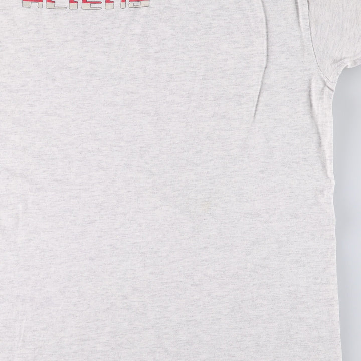 FREEZE Printed T-Shirt, Made in USA, Men's Size L cotton pale white type Vintage Second Hand