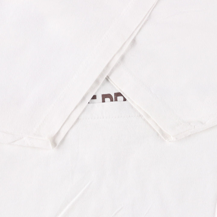 90'S ONEITA HOOTERS Advertising T-shirt, Men's XL size, Vintage cotton white type Vintage Second Hand