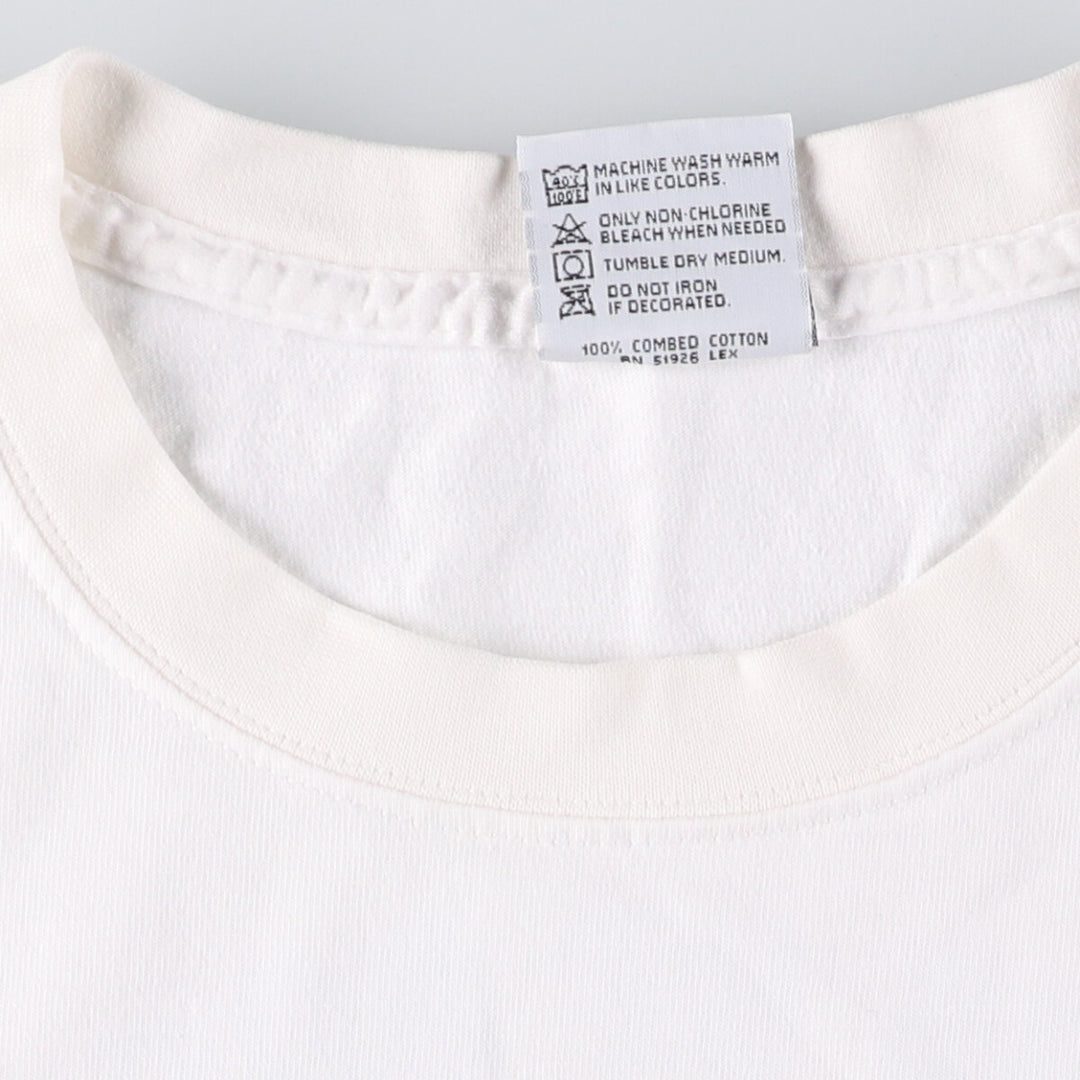HARD ROCK CAFE Hard Rock Cafe Advertising T-shirt Made in USA Men's XL cotton white type Vintage Second Hand