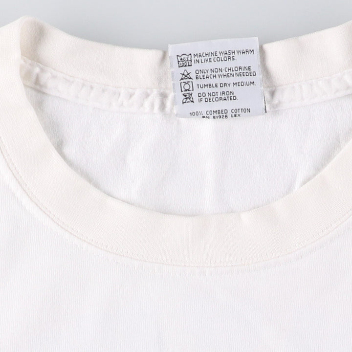 HARD ROCK CAFE Hard Rock Cafe Advertising T-shirt Made in USA Men's XL cotton white type Vintage Second Hand