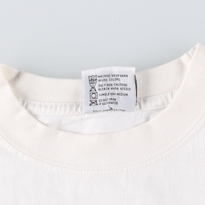HARD ROCK CAFE Hard Rock Cafe Advertising T-shirt Men's L size cotton white type Vintage Second Hand