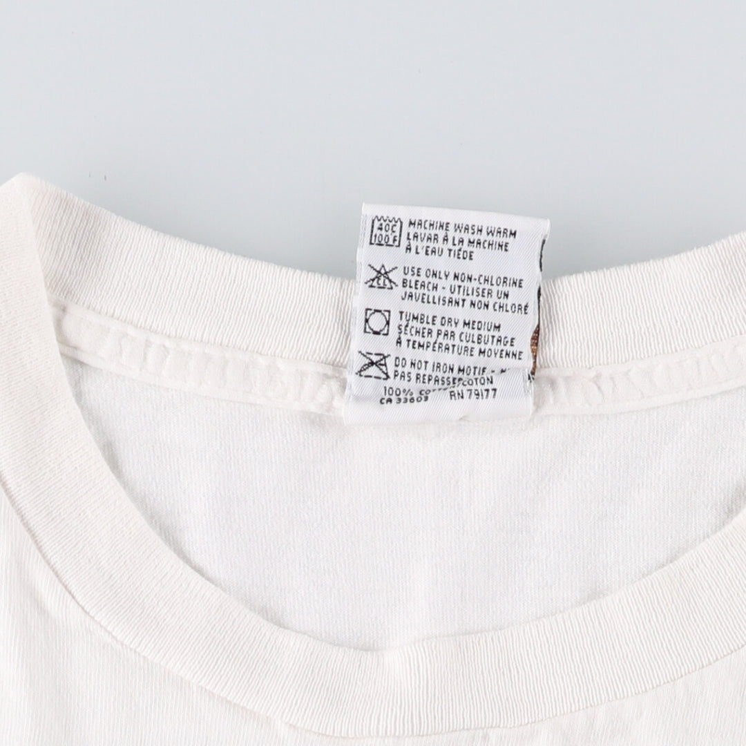 HARD ROCK CAFE Hard Rock Cafe Advertising T-shirt Men's XL size cotton white type Vintage Second Hand