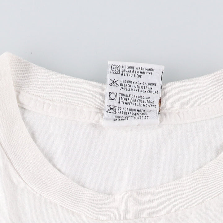 HARD ROCK CAFE Hard Rock Cafe Advertising T-shirt Men's XL size cotton white type Vintage Second Hand