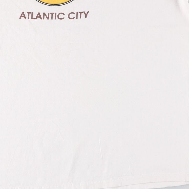 HARD ROCK CAFE Hard Rock Cafe Advertising T-shirt Men's XL size cotton white type Vintage Second Hand