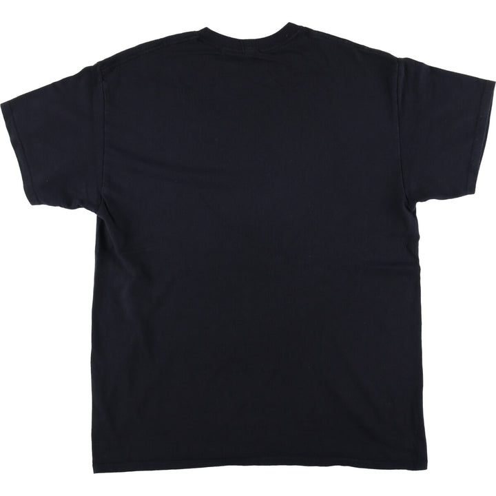 NIRVANA Nirvana Band T-shirt, Band T, Men's L size cotton black type Vintage Second Hand