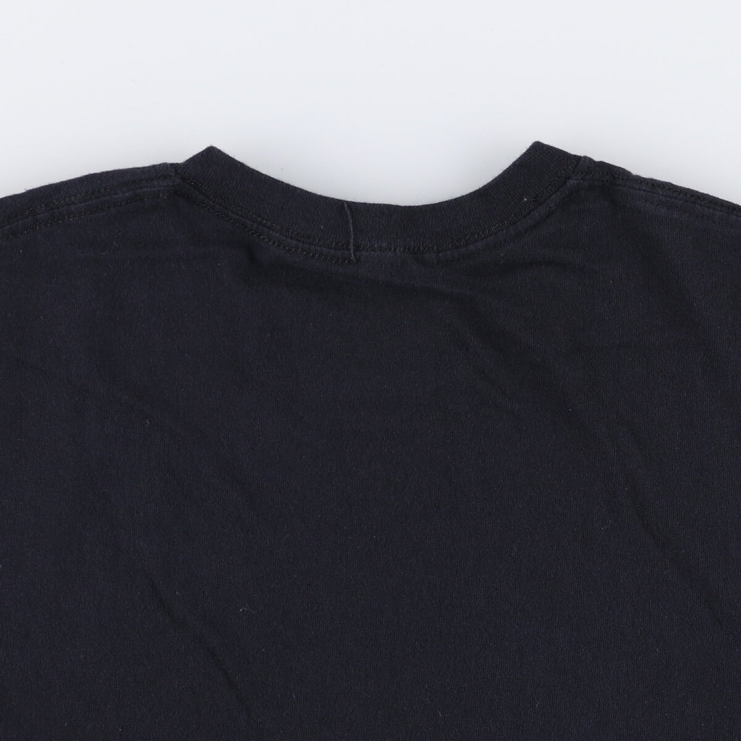 NIRVANA Nirvana Band T-shirt, Band T, Men's L size cotton black type Vintage Second Hand