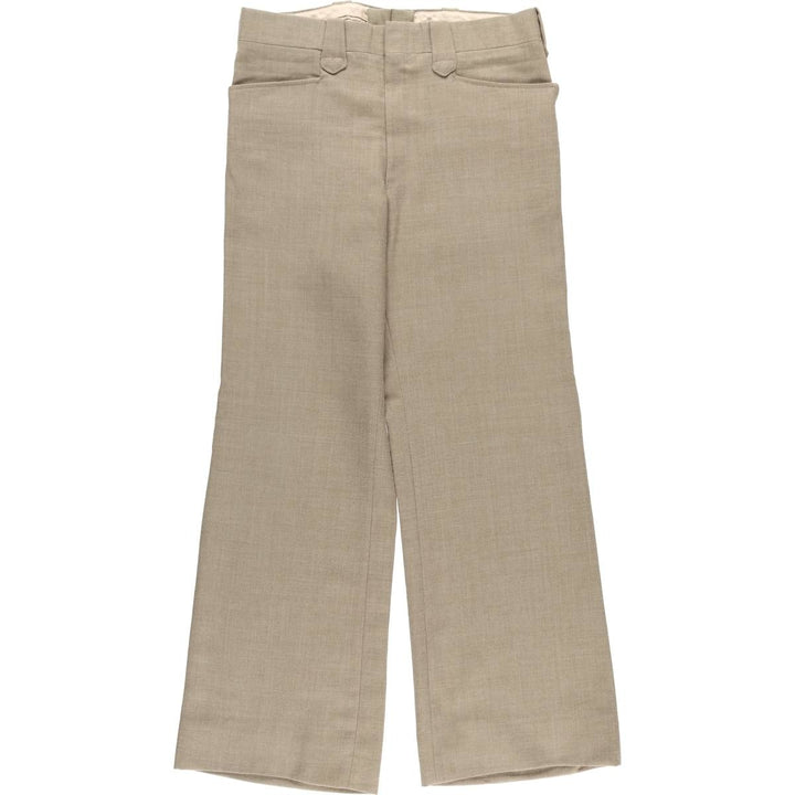 Vintage 90'S men's flare pants, size W32 unclear Beige type Vintage Second Hand