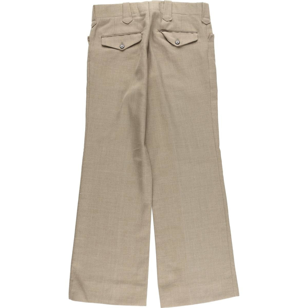 Vintage 90'S men's flare pants, size W32 unclear Beige type Vintage Second Hand